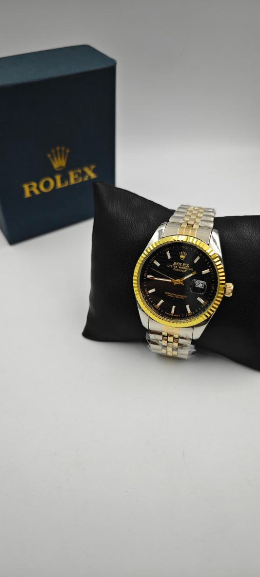 ROLEX DAYTJUST ÇİFT RENK İÇİ SİYAH SAAT