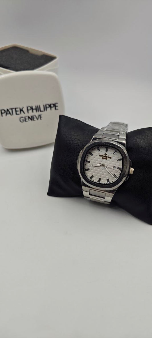 BÜYÜK KASA EŞREF TEK BEYAZ SAAT