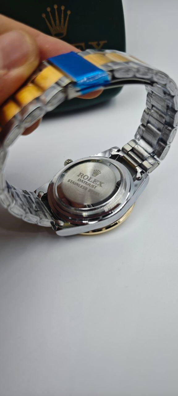 ROLEX ÇİFT RENK DATEJUST İÇİ LACİVERT SAAT