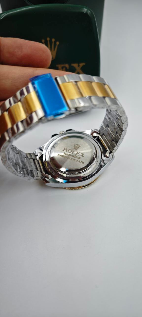 ROLEX SUBMARİNA ÇİFT RENK İÇİ SİYAH SAAT