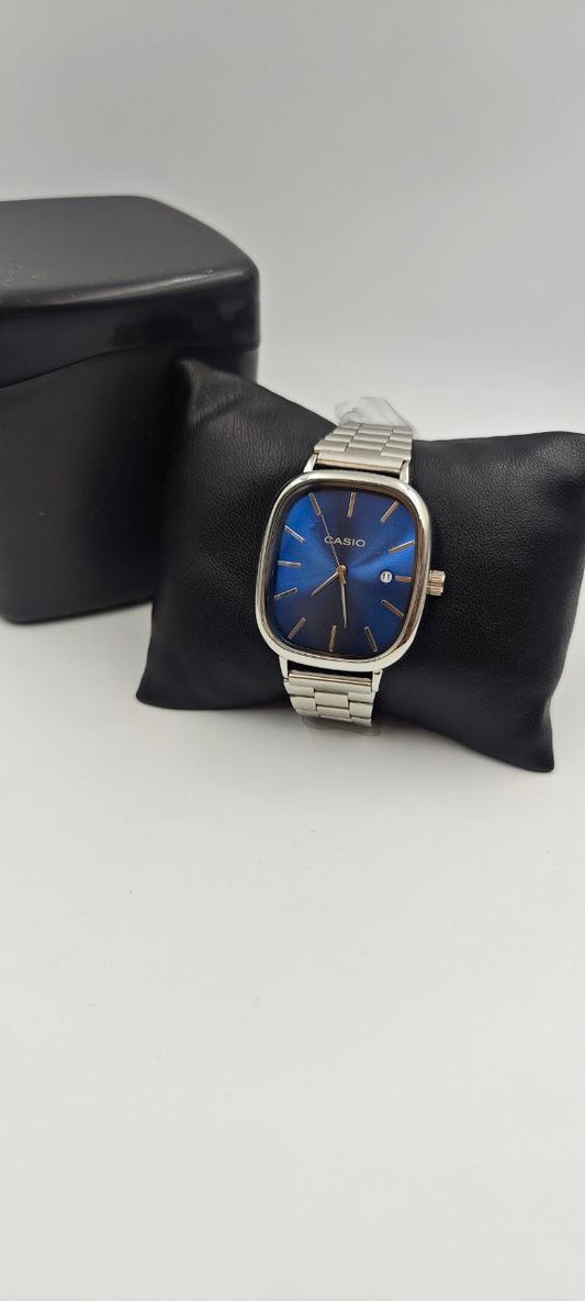 CAİSO VİNTAGE DIŞI GÜMÜŞ İÇİ KOYU LACİVERT