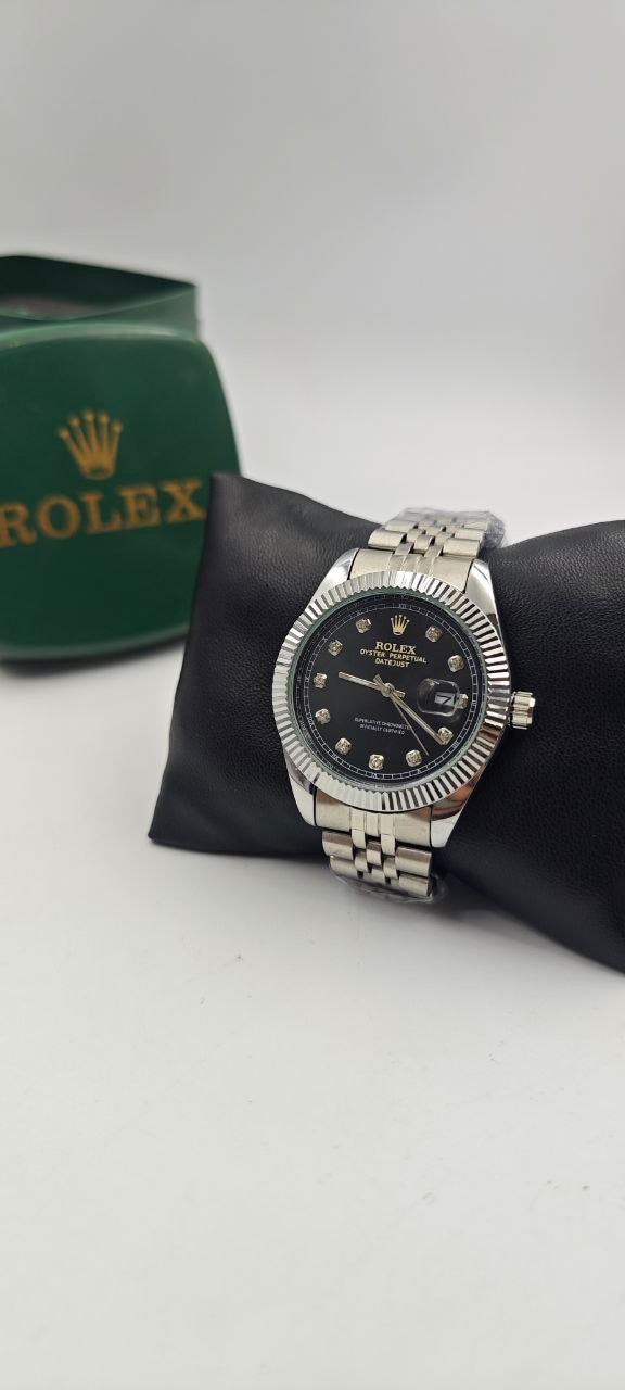 ROLEX DAYTJUST TAŞLI SİYAH SAAT