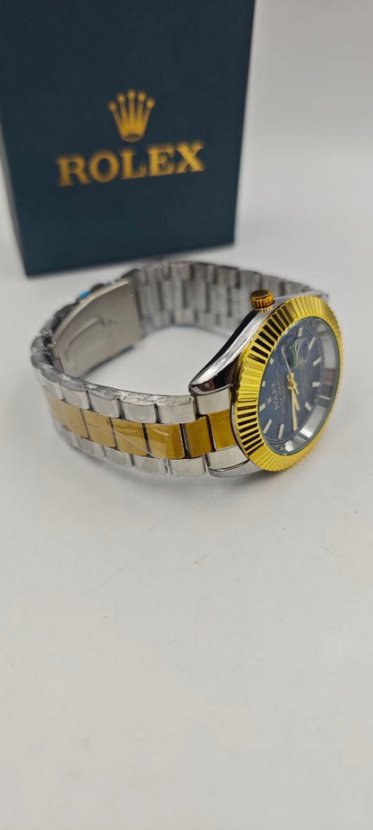 ROLEX DAYTJUST ÇİFT RENK İÇİ LACİVERT SAAT