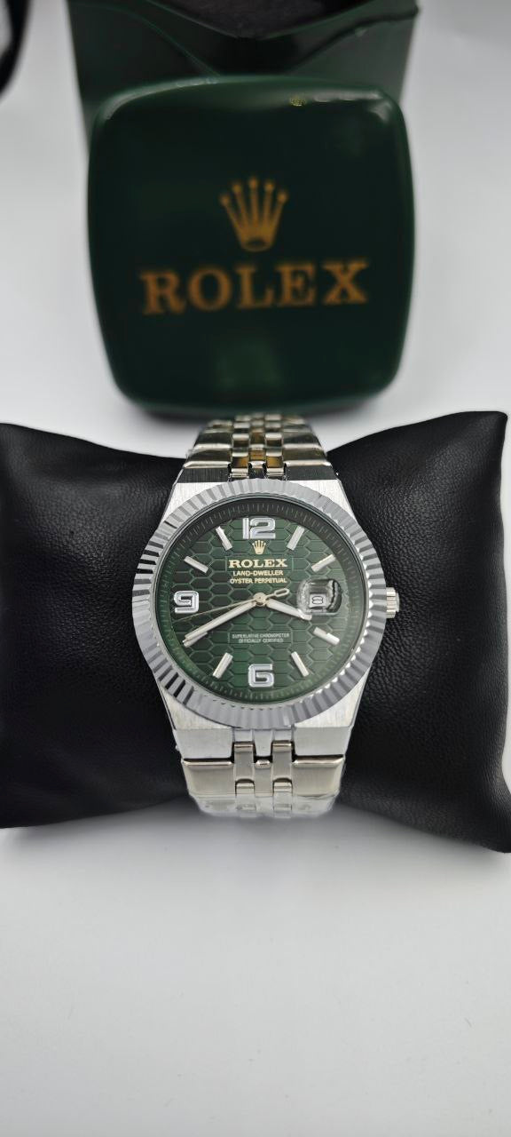 ROLEX LAND-DWELLER YEŞİL SAAT