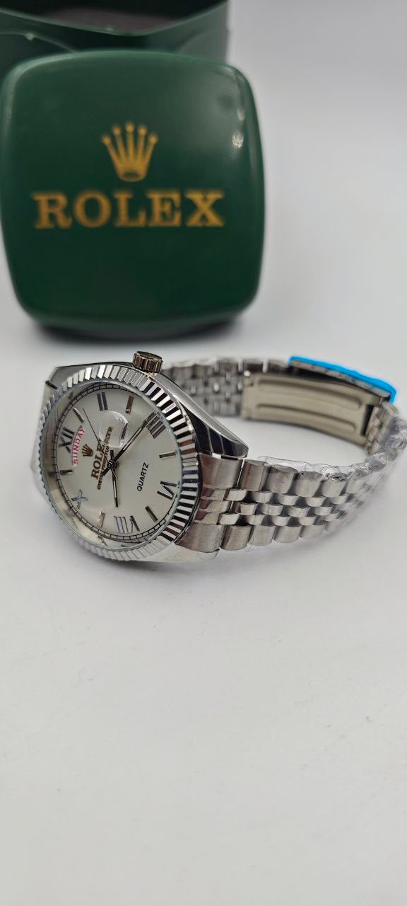 ROLEX DAYTJUST İÇİ BEYAZ SAAT