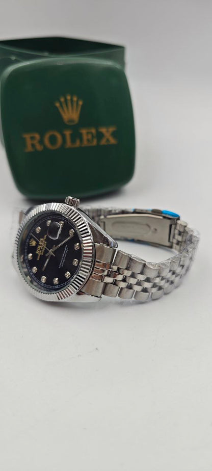 ROLEX DAYTJUST TAŞLI SİYAH SAAT
