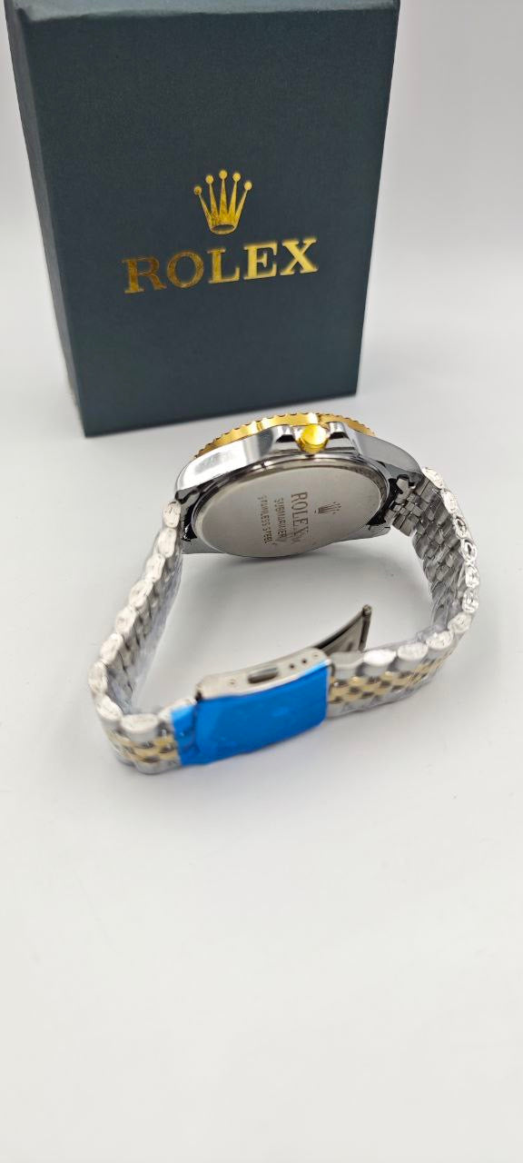 ROLEX ÇİFT RENK İÇİ SİYAH SAAT