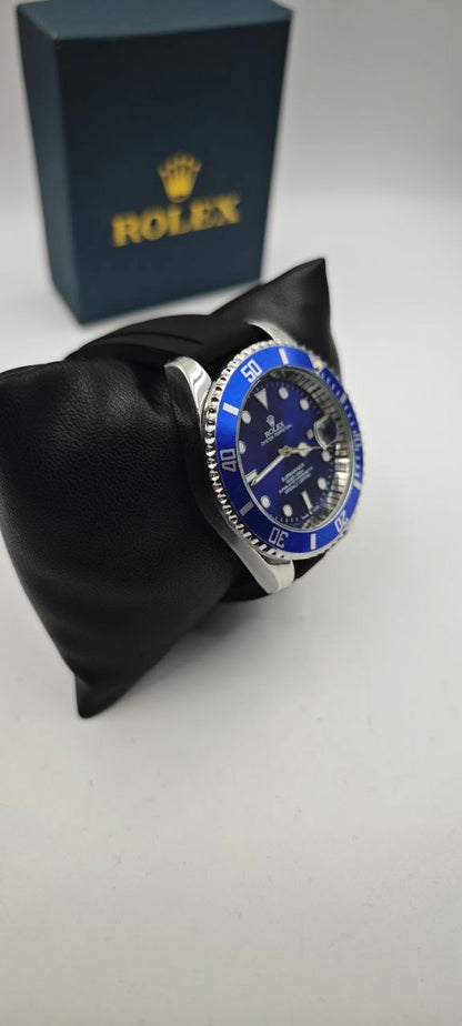 ROLEX SLİKON MAVİ SAAT