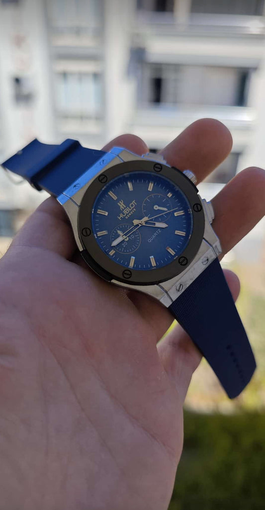 PLASTİK KORDON MAVİ HUBLOT