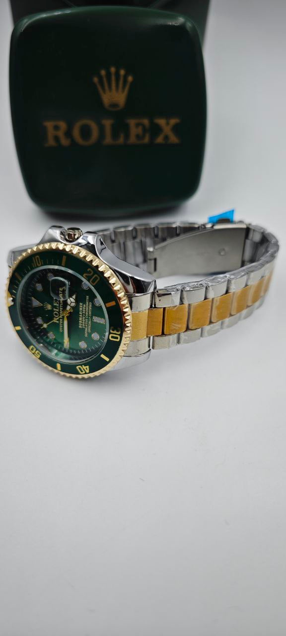 ROLEX SUBMARİNA ÇİFT RENK İÇİ YEŞİL SAAT