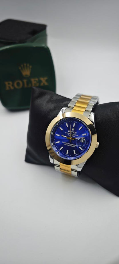 ROLEX ÇİFT RENK DATEJUST İÇİ LACİVERT SAAT