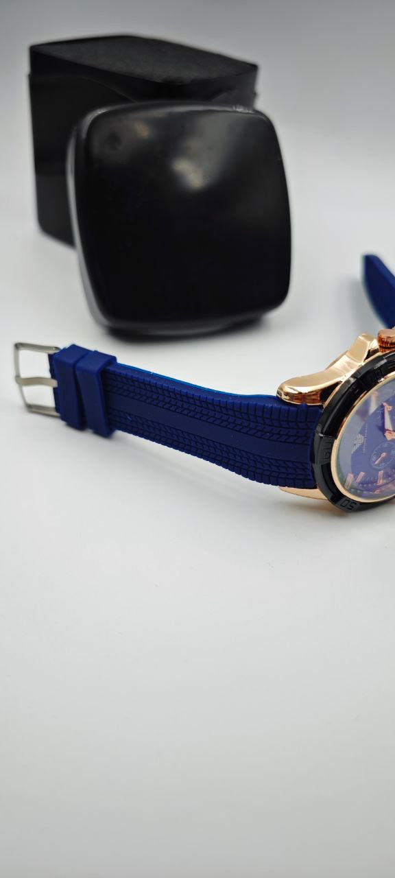 EMPOROİ ARMANI LACİVERT SAAT