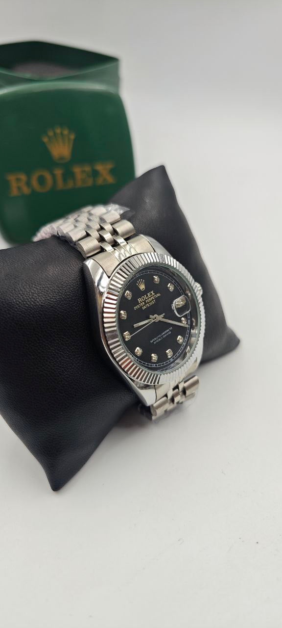ROLEX DAYTJUST TAŞLI SİYAH SAAT