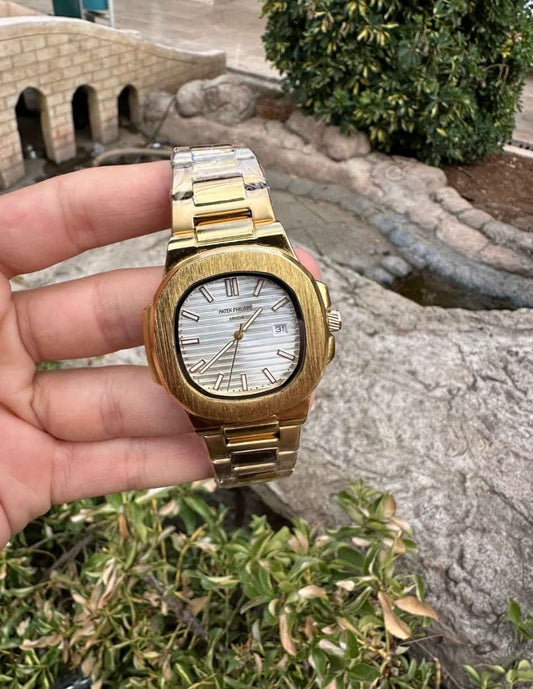 PATEK PHİLİPPE ÇİFT RENK İÇİ BEYAZ SAAT