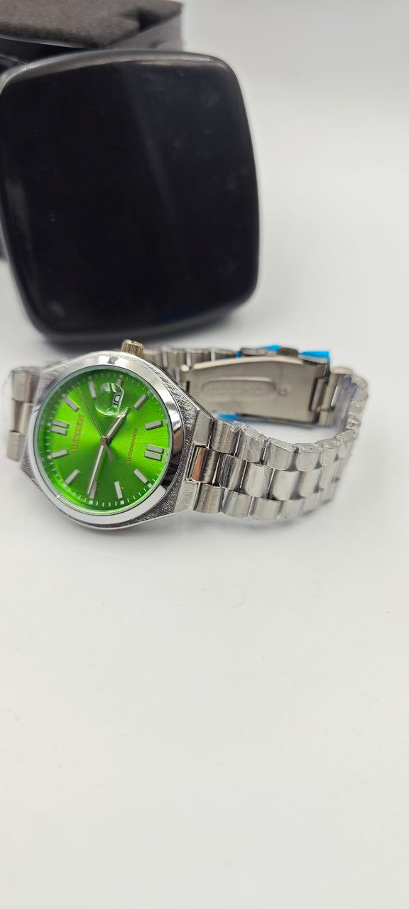 CİTİZEN ÇELİK YEŞİL SAAT