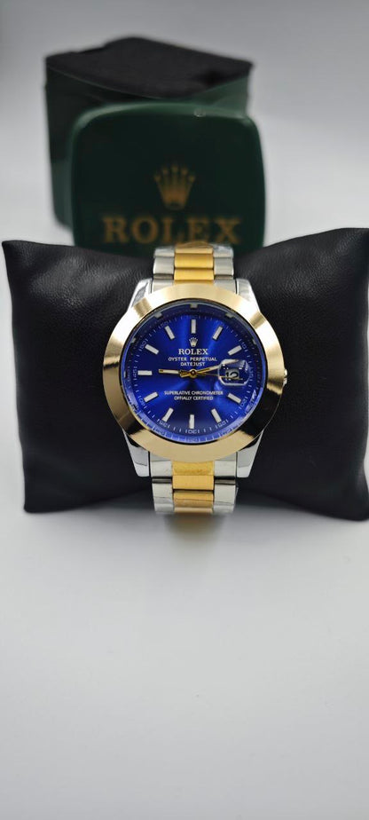 ROLEX ÇİFT RENK DATEJUST İÇİ LACİVERT SAAT