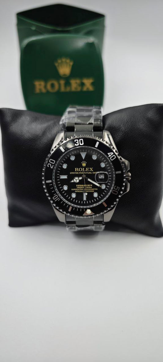 ROLEX SUBMARİNE İÇİ DIŞI SİYAH SAAT