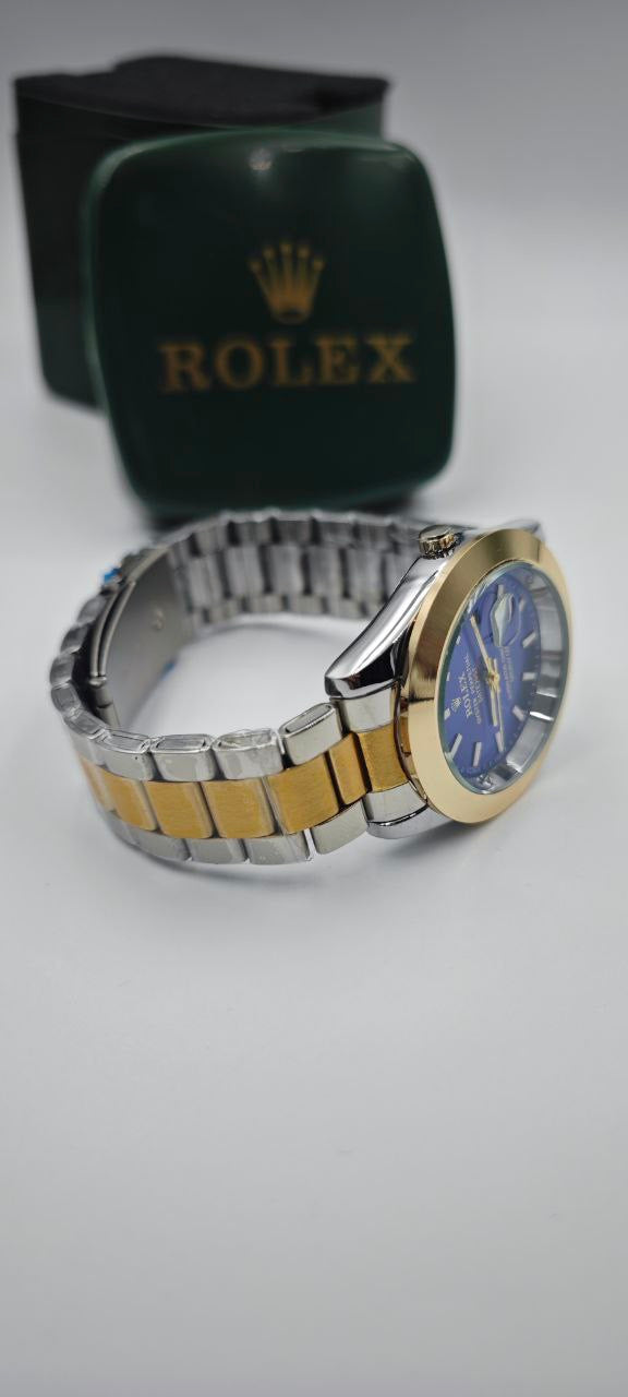 ROLEX ÇİFT RENK DATEJUST İÇİ LACİVERT SAAT