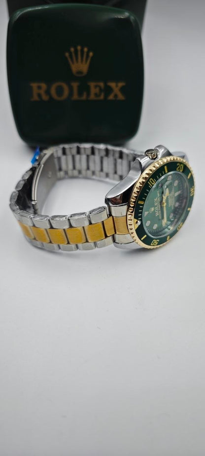 ROLEX ÇİFT RENK SUBMARİNA YEŞİL SAAT