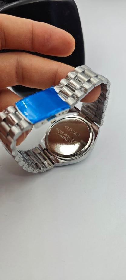 CİTİZEN ÇELİK YEŞİL SAAT