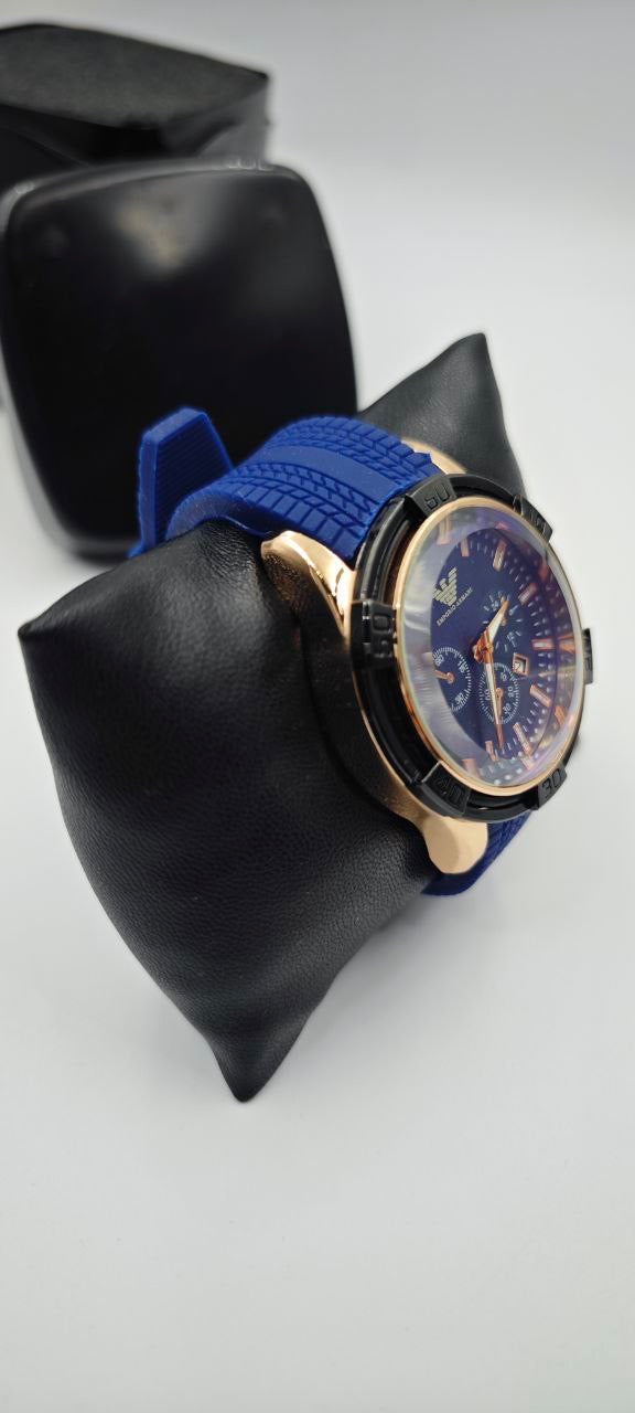 EMPOROİ ARMANI LACİVERT SAAT