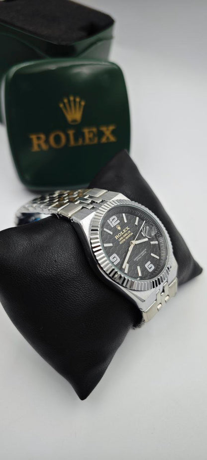 ROLEX LAND-DWELLER SİYAH SAAT