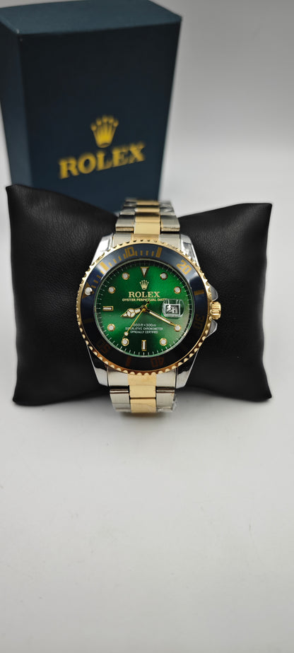 ROLEX ÇİFT RENK SUBMARİNA YEŞİL SAAT