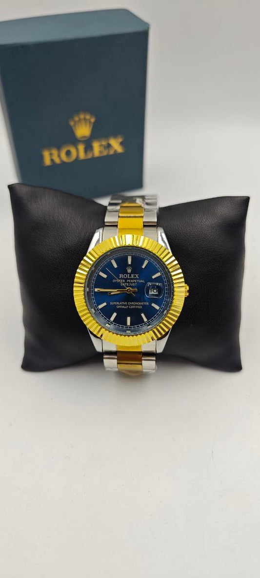 ROLEX DAYTJUST ÇİFT RENK İÇİ LACİVERT SAAT