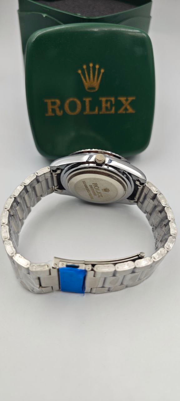 ROLEX ÖZEL SERİ İÇİ DIŞI GÜMÜŞ SAAT