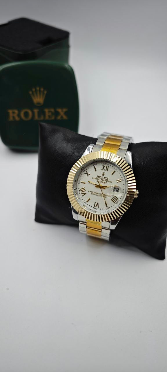 ROLEX ÇİFT RENK İÇİ BEYAZ SAAT